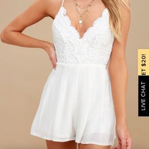 COPY - lulus white romper